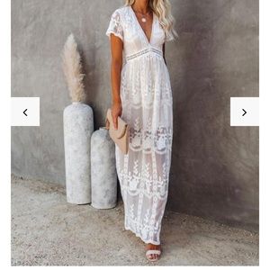 VICI The Day We Met Floral Maxi Dress